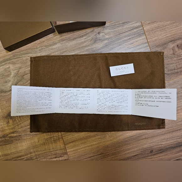 GUCCI KEY RING GUCCIOLI GREYHOUND DOROTHY - Picture 10 of 11